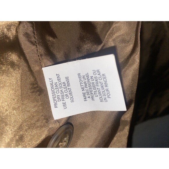 Vintage Eddie Bauer Women Wool Blazer Jacket Plaid M Preppy Country Equestrian - Picture 13 of 14